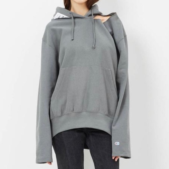 vetements die regionalbahn hoodie
